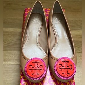 New Tory Burch Miller Fringe Flat - sz 6